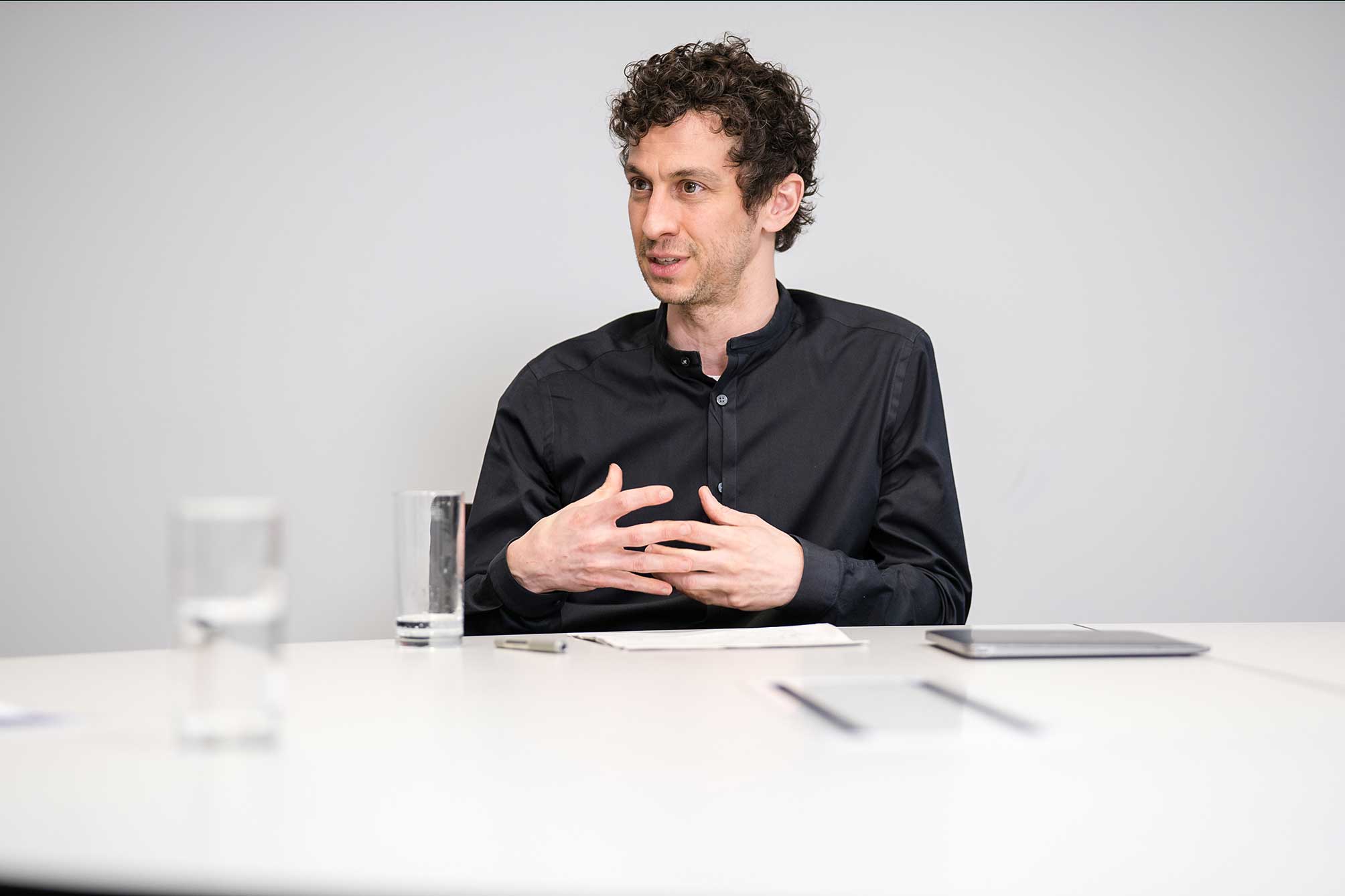 Raimund Bruhin et futurologue Joël Cachelin