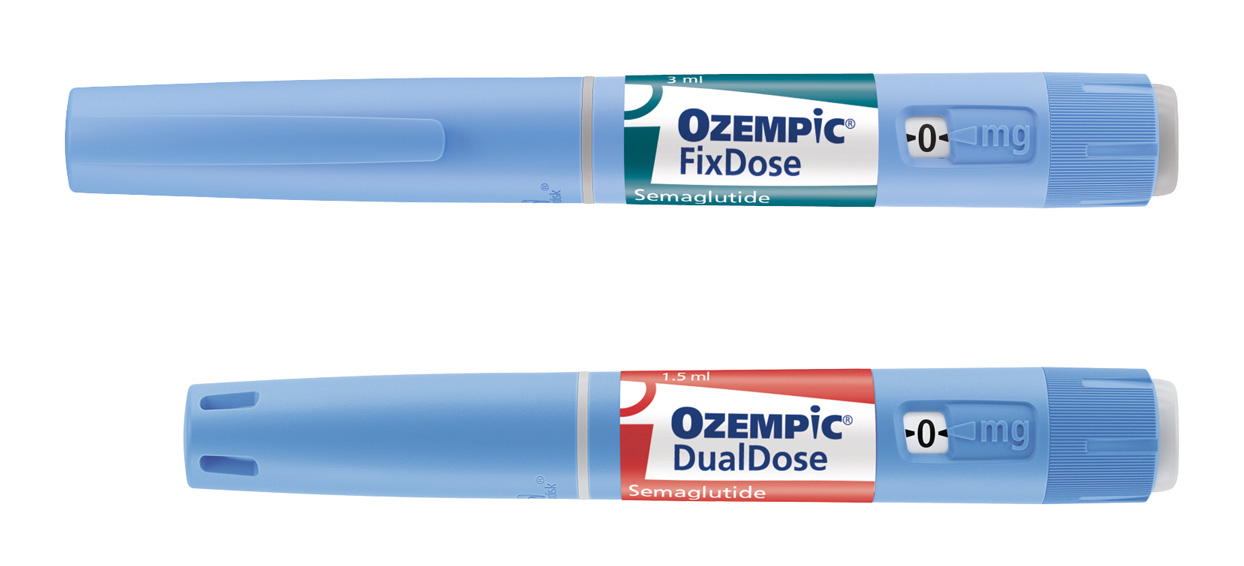 Original preparation Ozempic® from manufacturer Novo Nordisk