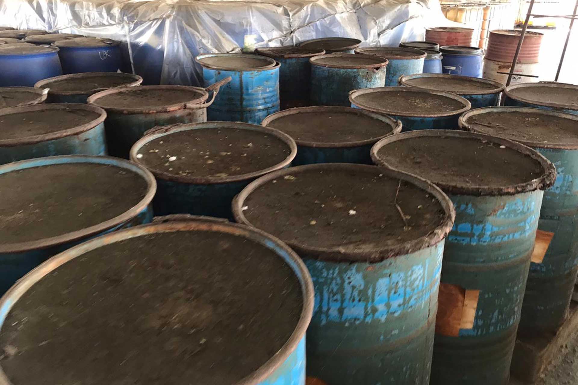 Rusty barrels