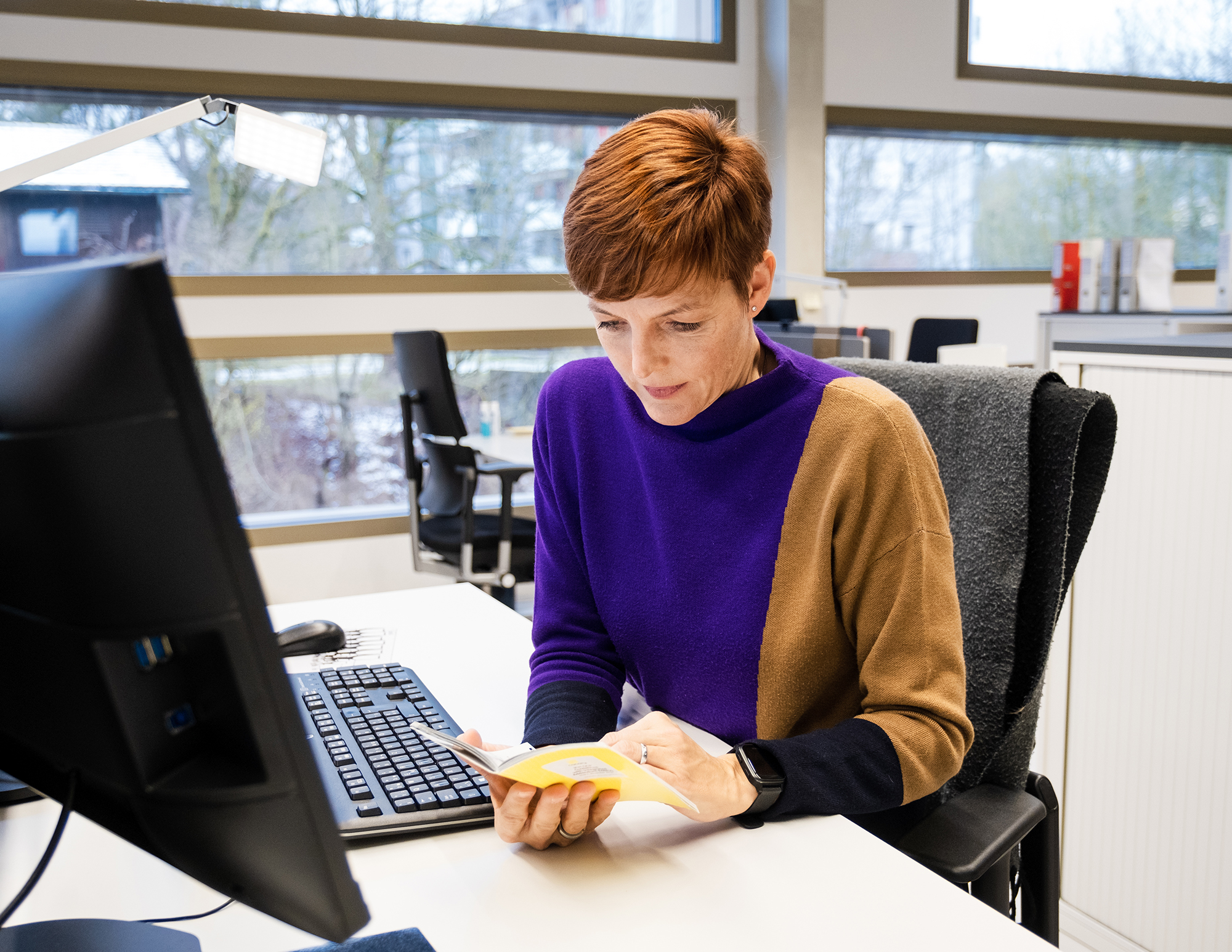 Simone Ferbitz, Mitarbeiterin Abteilung Klinische Versuche KLV