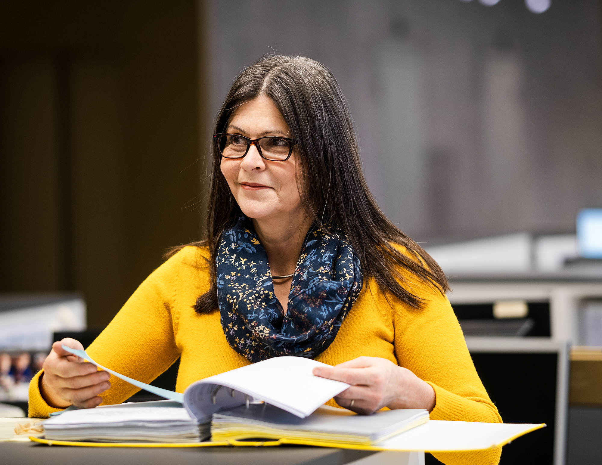 Verena Gafner, Mitarbeiterin Abteilung Klinische Versuche KLV