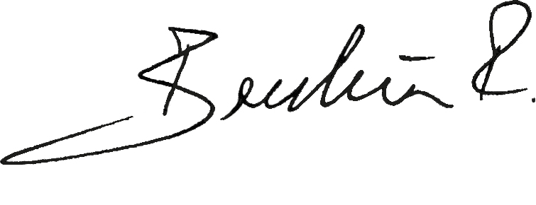 Signature Dr méd. Raimund Bruhin