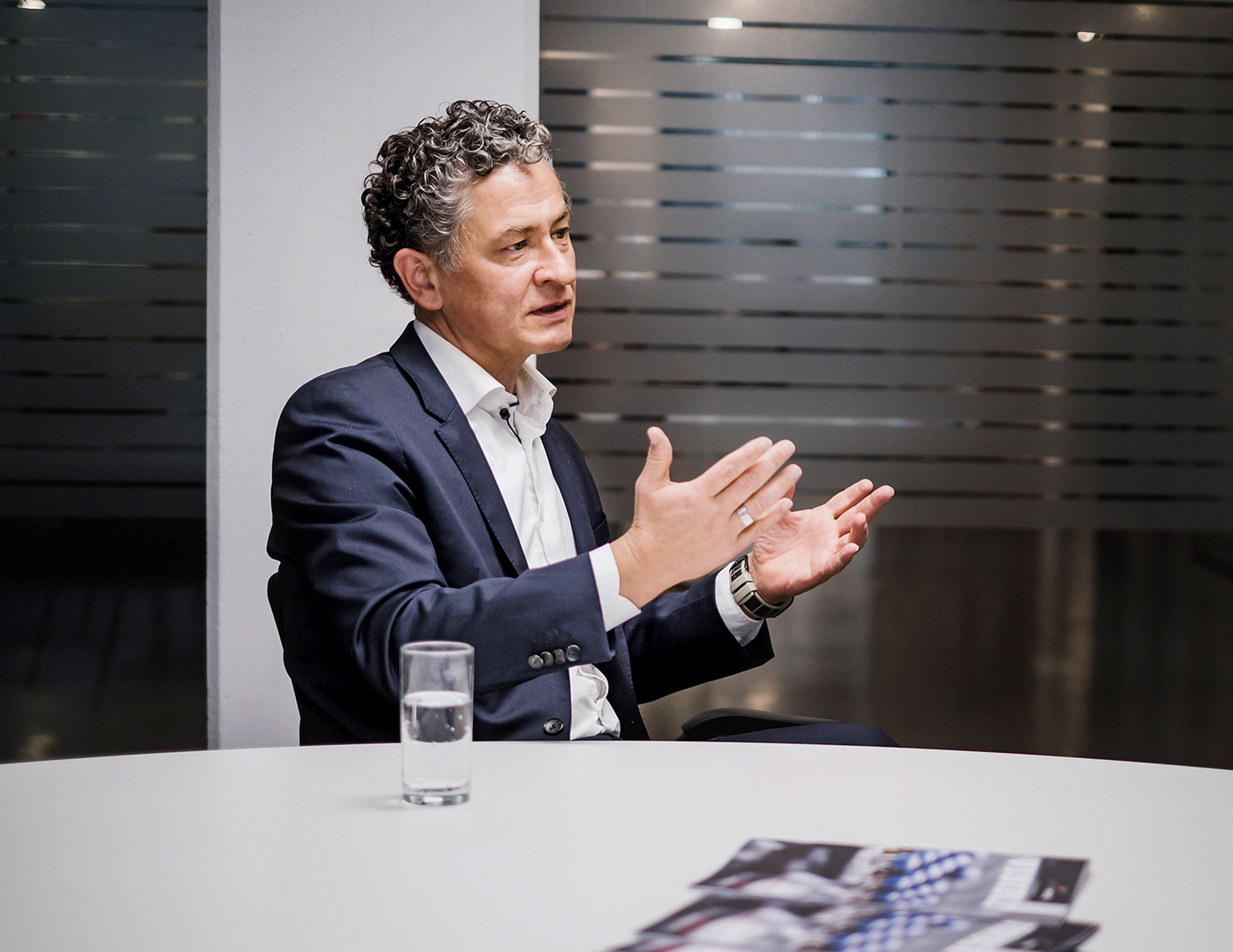 Lukas Bruhin im Gespräch