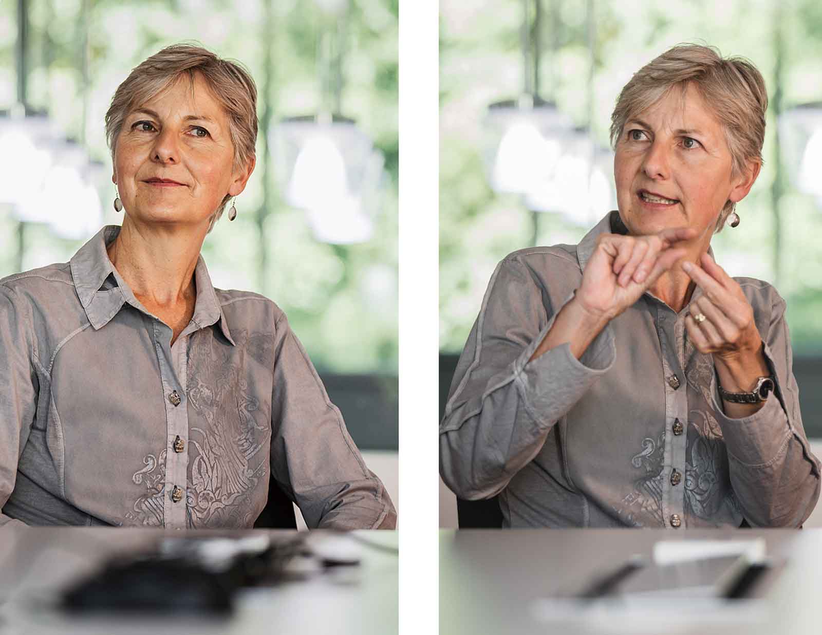 Karoline Mathys im Gespräch